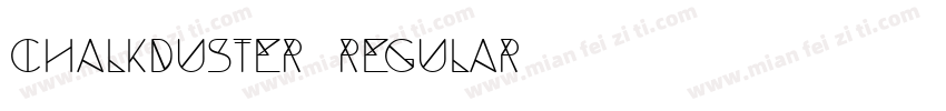 Chalkduster Regular字体转换